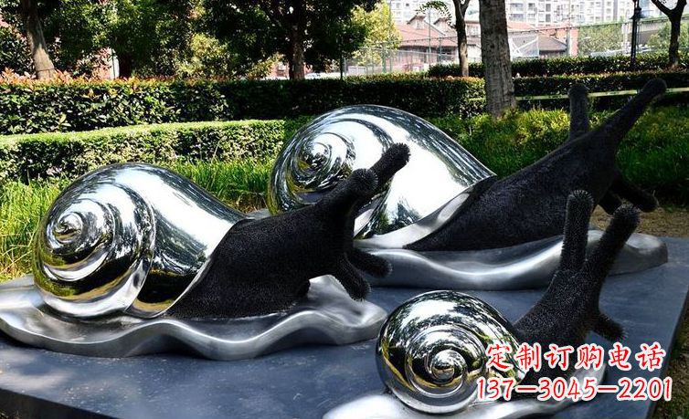济南不锈钢蜗牛缔造美丽园林