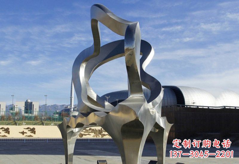 济南不锈钢钢琴雕塑传递音乐之美