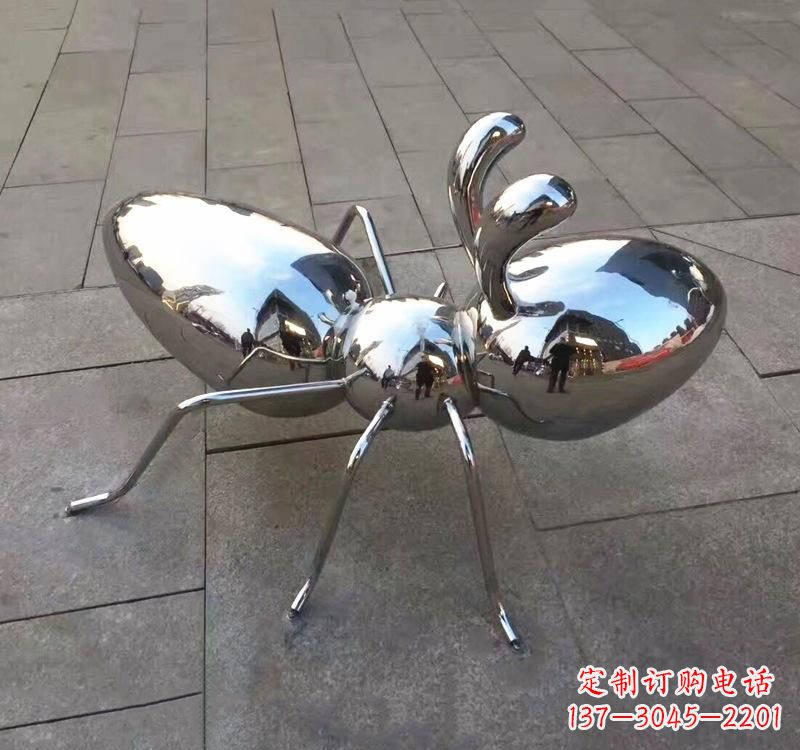 济南不锈钢蚂蚁雕塑——缩小世界的小工匠