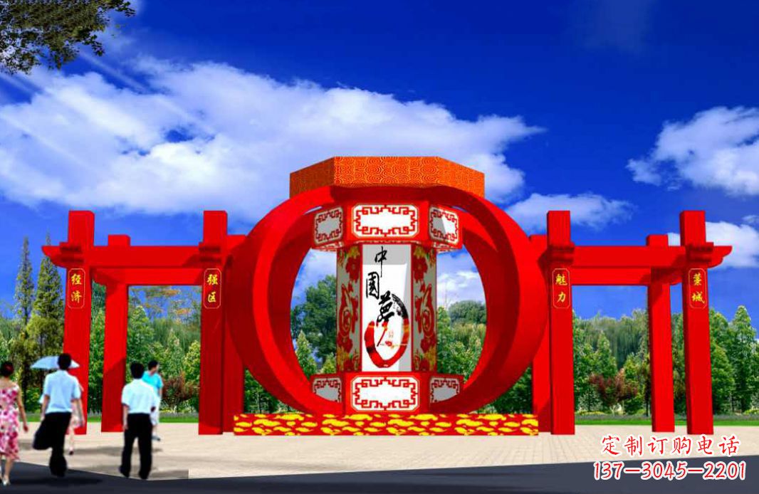 济南灯笼点亮城市景观