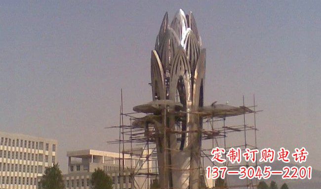 济南不锈钢火炬雕塑精致而又耐用