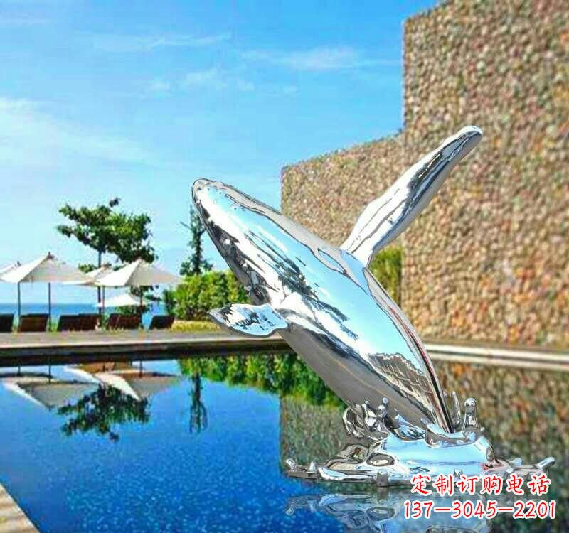 济南不锈钢鲸鱼雕塑艺术之美