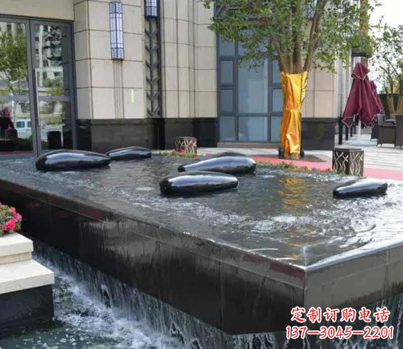 济南不锈钢景观异形水滴雕塑