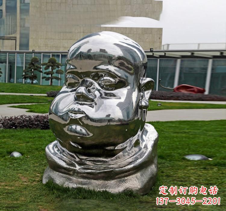济南精美不锈钢儿童雕塑