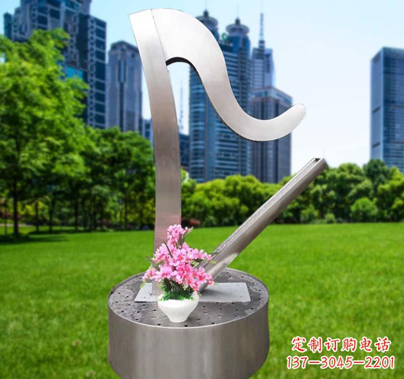 济南不锈钢竖琴雕塑艺术的精髓