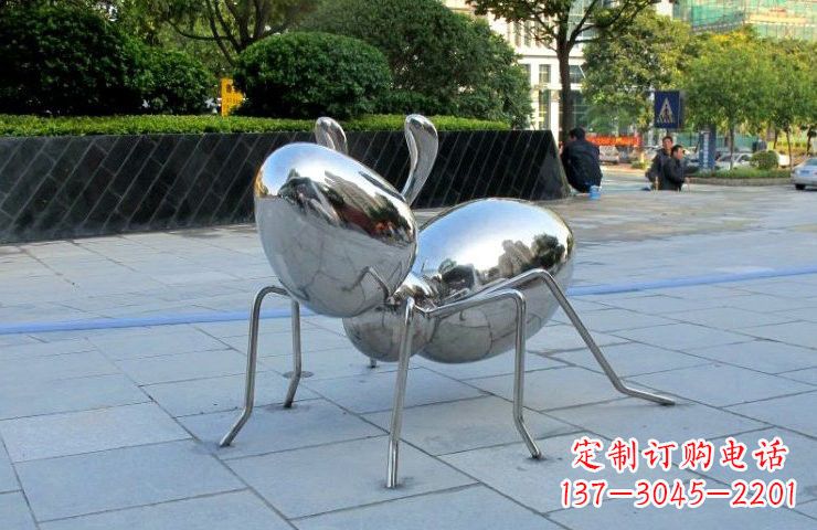 济南不锈钢蚂蚁雕塑艺术的传承与精美