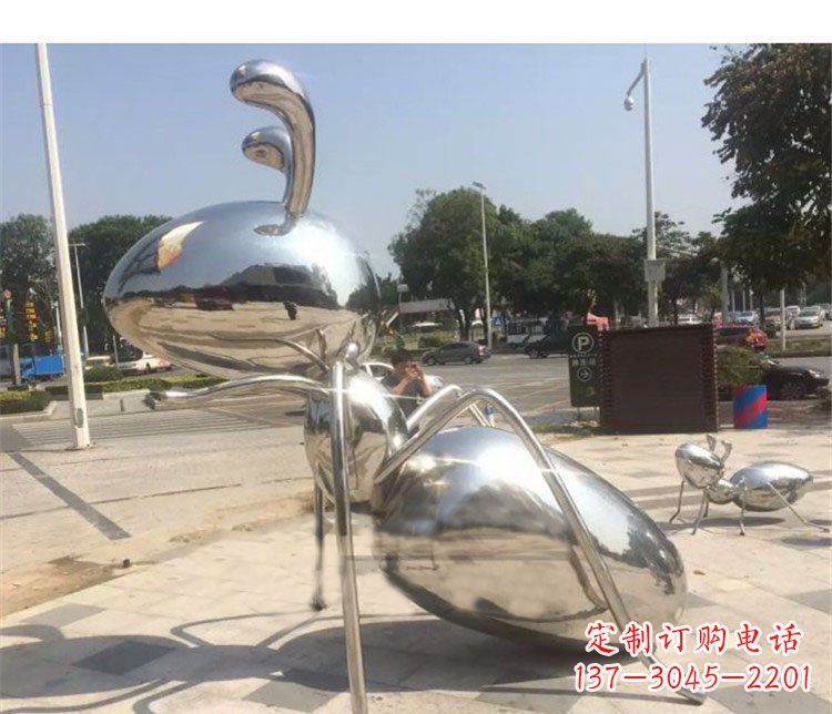 济南不锈钢蚂蚁雕塑艺术与自然的完美结合