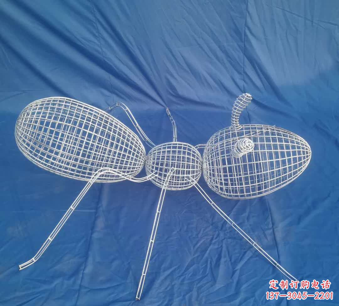 济南蚂蚁镂空雕塑精致的艺术精品
