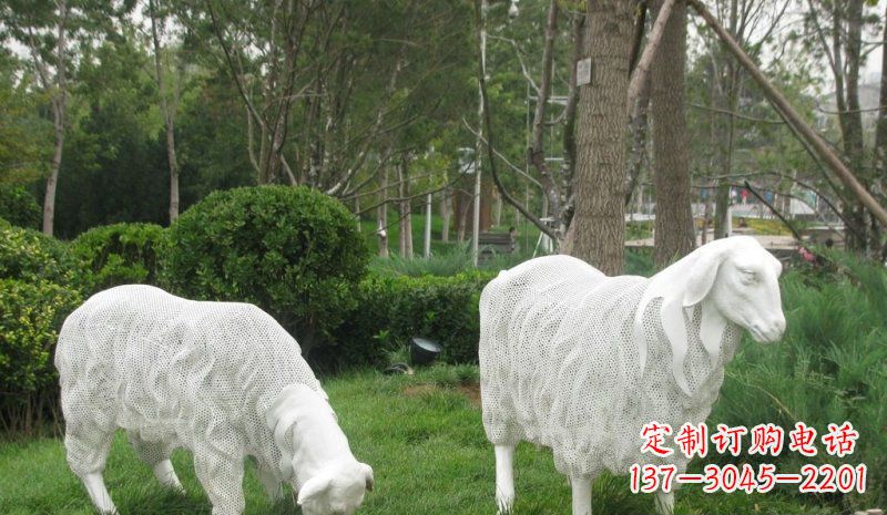 济南不锈钢绵羊雕塑——精致美观的艺术品