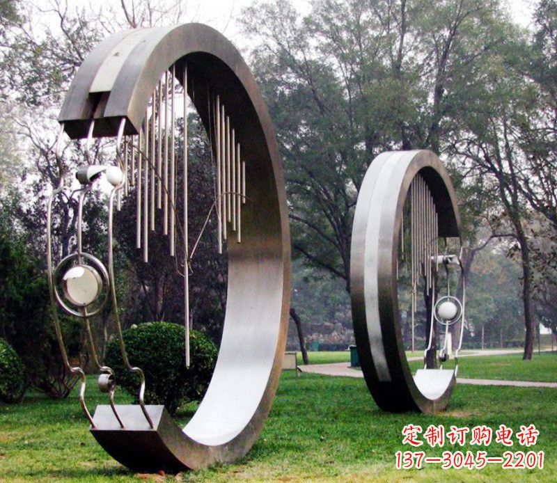 济南不锈钢喷泉雕塑展示优雅之美