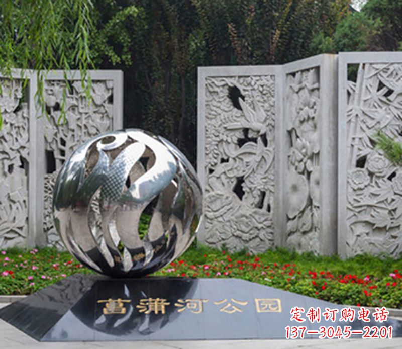 济南飘带雕塑不锈钢的外部装饰