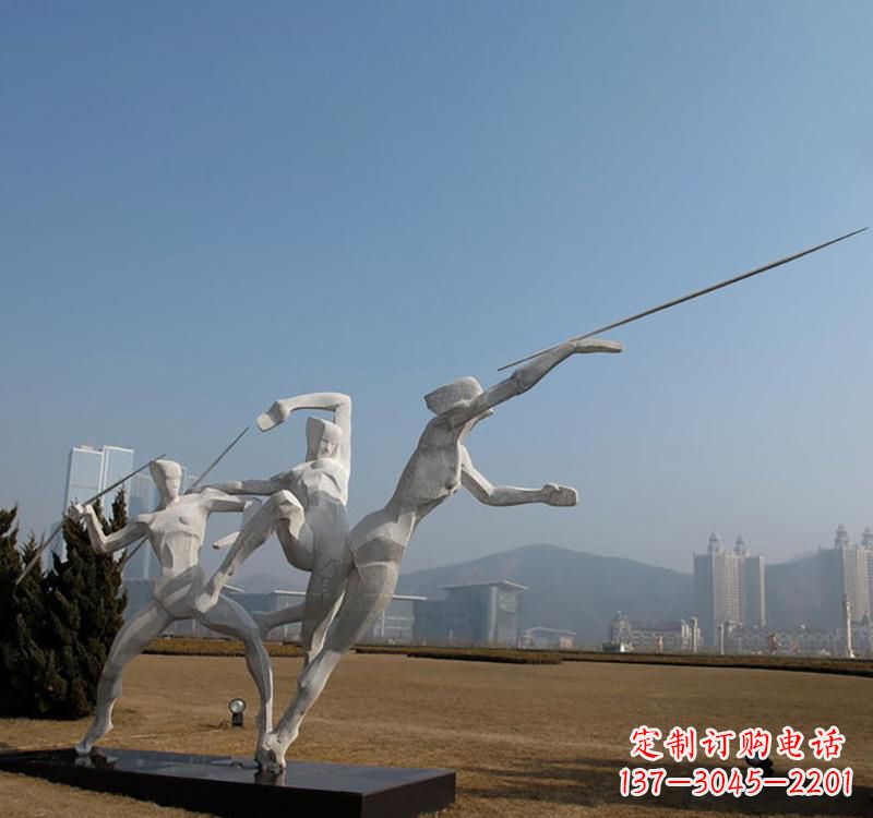 济南不锈钢标枪雕塑