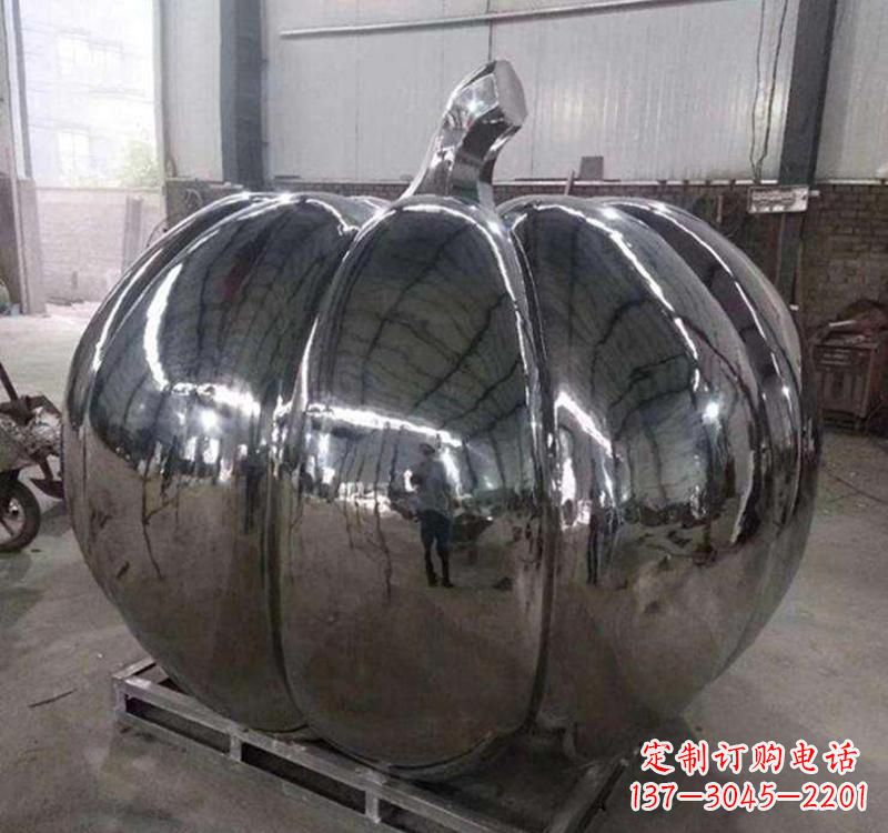 济南不锈钢蔬菜雕塑——精美而经典