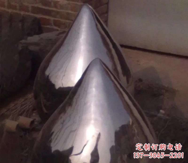 济南不锈钢水滴雕塑艺术与美的完美结合