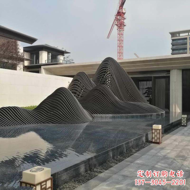 济南不锈钢铁艺假山