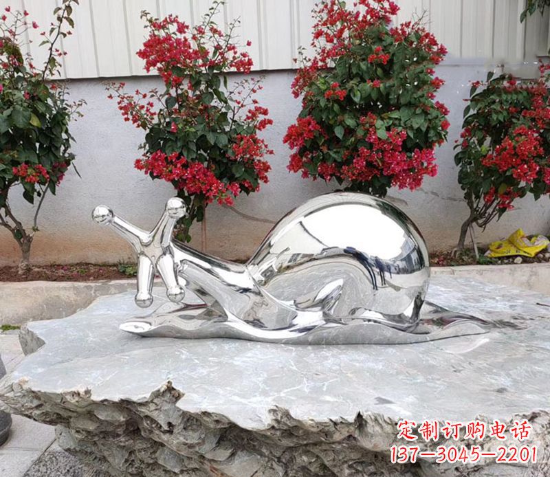 济南不锈钢蜗牛雕塑