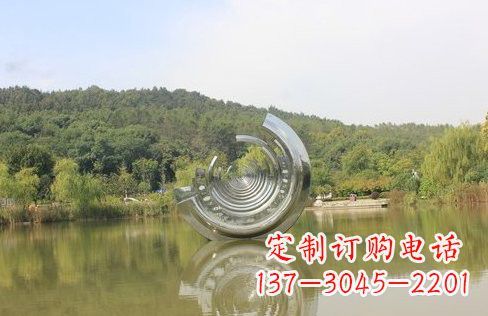 济南不锈钢齿轮雕塑精美复杂的艺术品