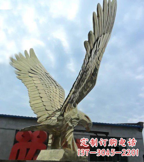 济南不锈钢雄鹰展翅蓝天