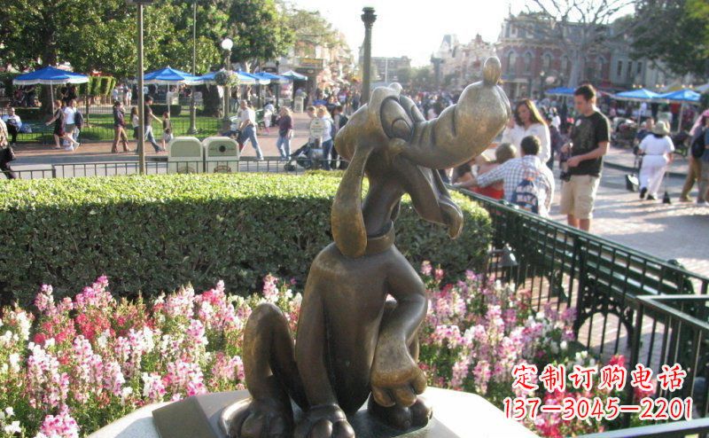 济南动物铜雕精美而细致