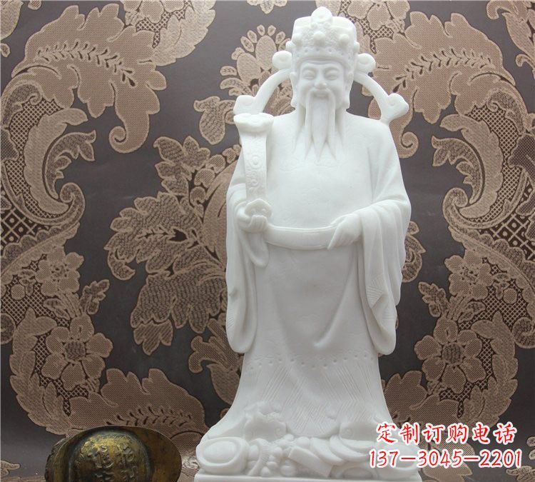 济南财神雕塑祈求财富幸福