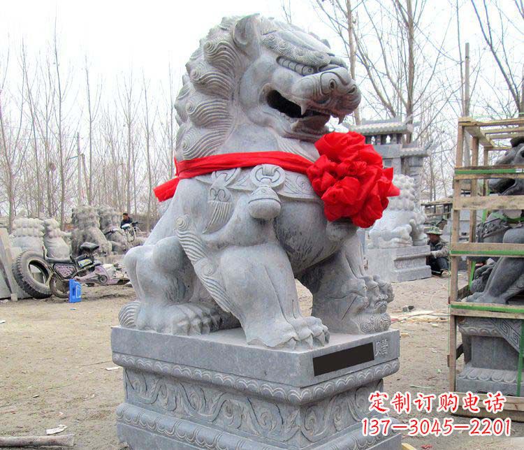 济南雄壮狮子石雕——欢迎来到宁波