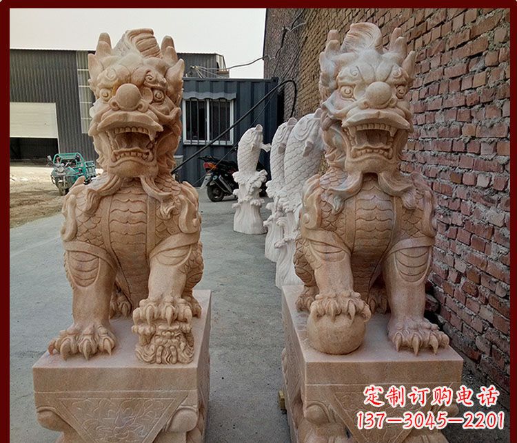 济南麒麟门口雕塑——传承古老文化的精灵