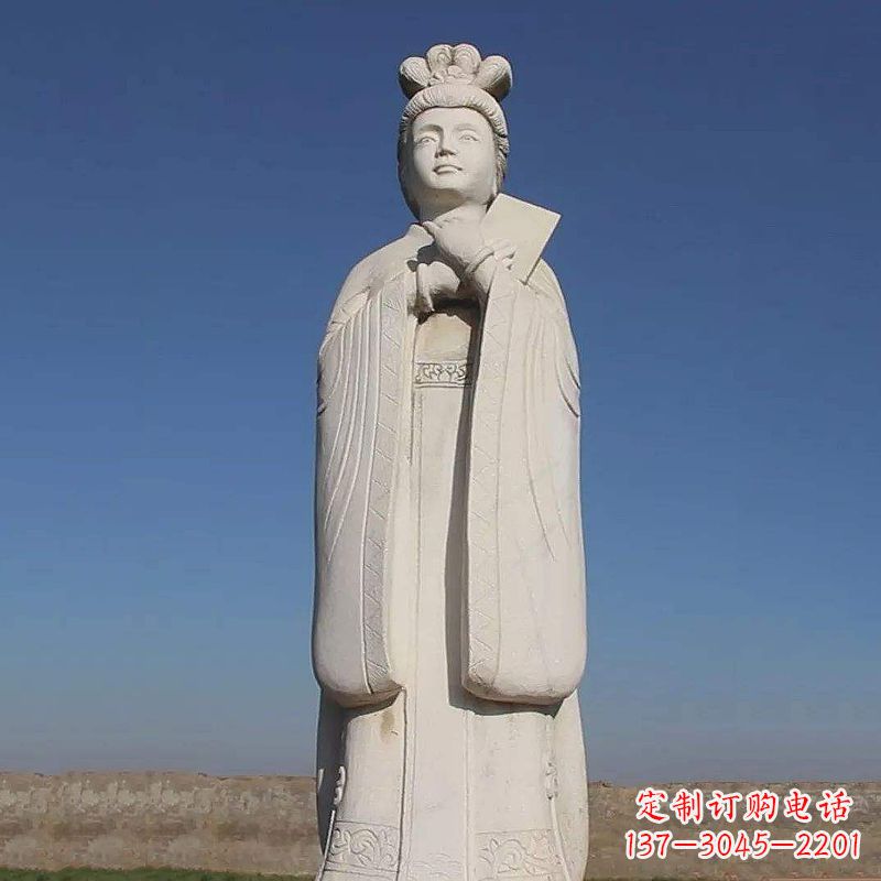 济南蔡文姬——象征着东汉文学荣耀的雕像
