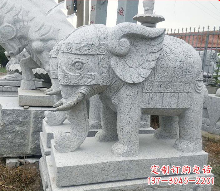 济南藏传佛教大象雕塑