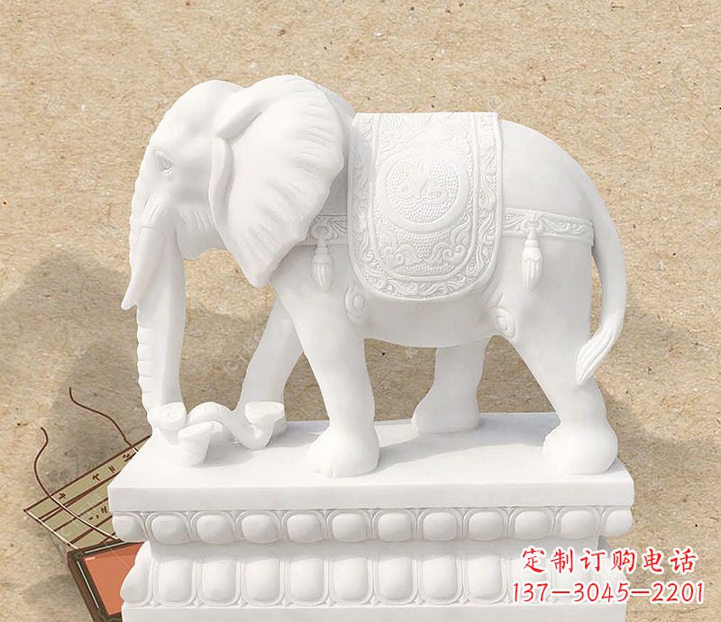 济南雕刻大象,抒发自然之美