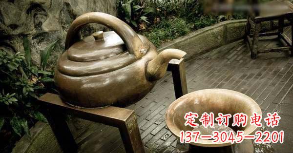 济南茶壶雕塑——精致的艺术品