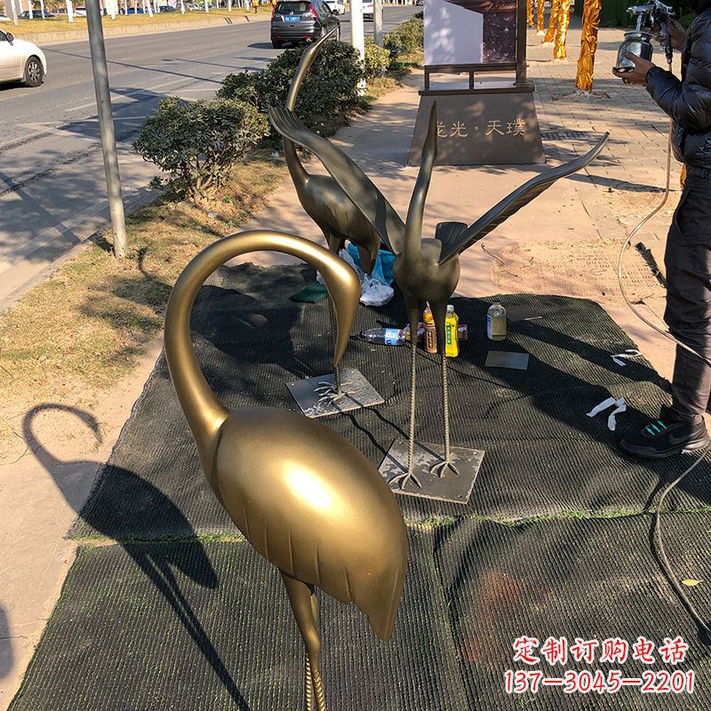 济南成都鹤雕——传承中国古代文化