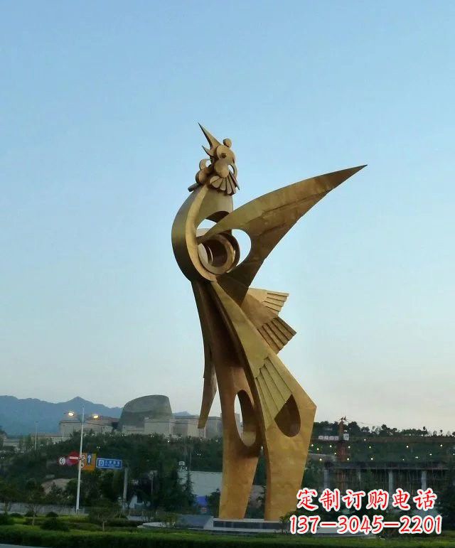 济南凤凰展翅,给城市增添灵动之美