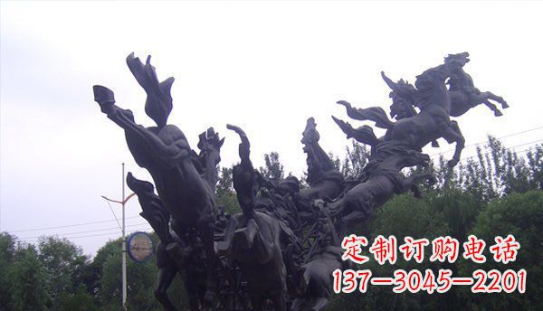 济南马雕塑精美绝伦的艺术品
