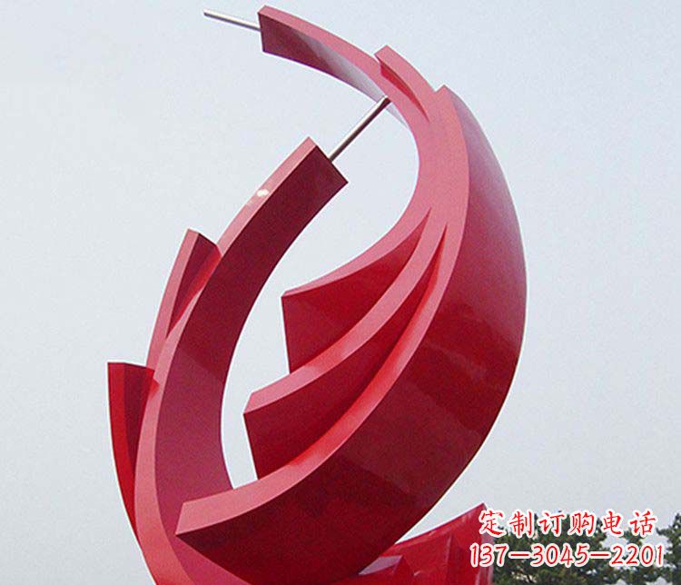 济南不锈钢帆船雕塑象征着永恒的美丽