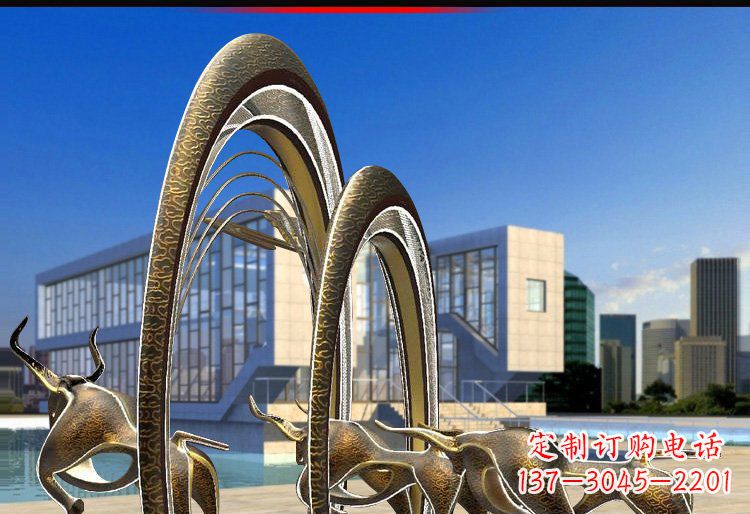 济南拱门雕塑传承传统艺术