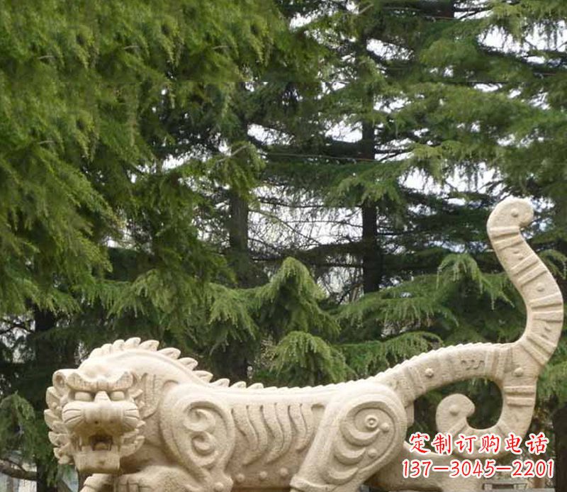 济南传神的老虎雕塑