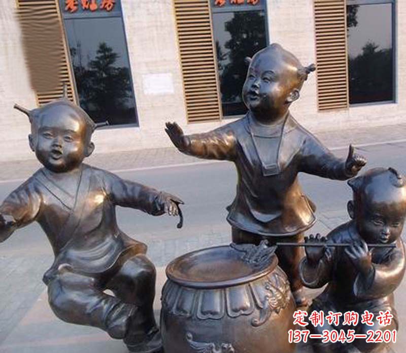 济南儿童铜雕——传承精神家园的艺术瑰宝