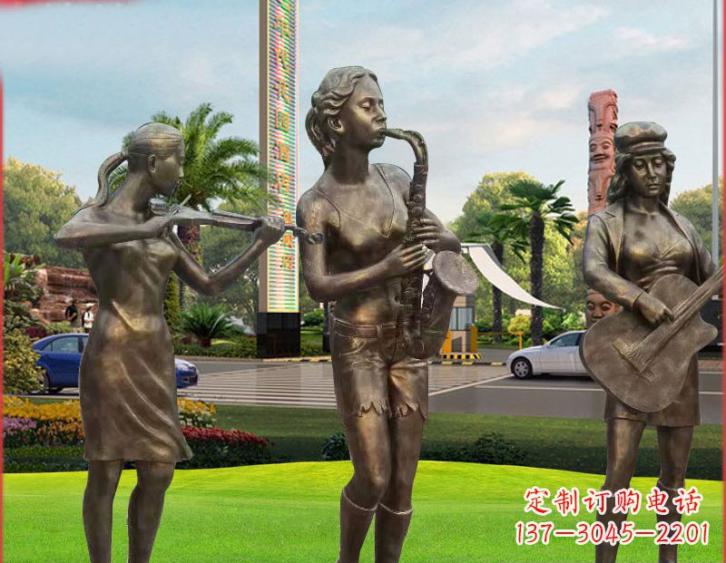 济南萨克斯雕塑艺术与历史的结晶