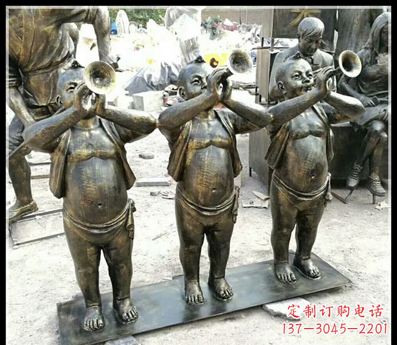 济南儿童雕塑弘扬传统文化