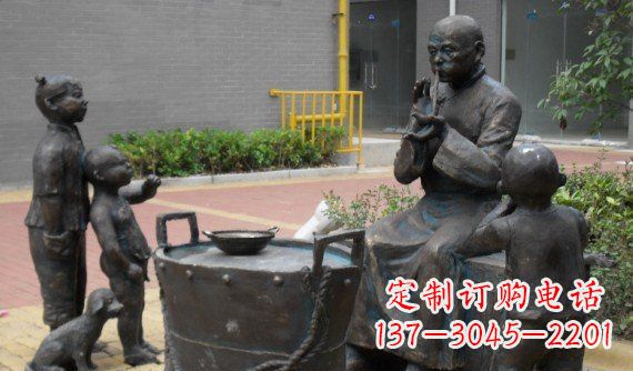 济南糖人雕塑温暖的童年回忆