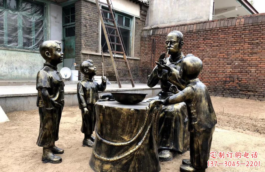 济南糖人雕塑缅怀中国传统文化