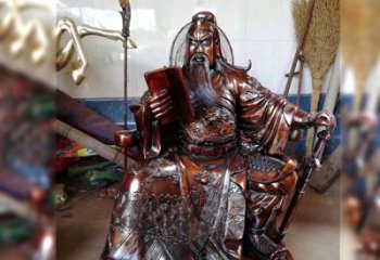 济南关公雕塑传承中华文化的珍贵标志