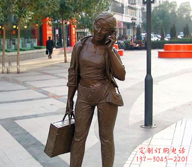 济南通话女性雕塑