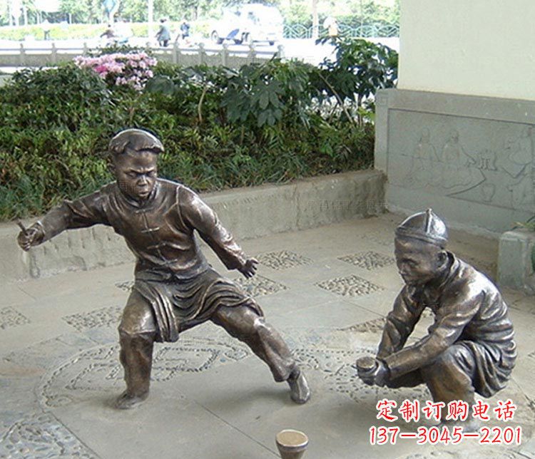 济南陀螺雕塑一种古老的传统技艺