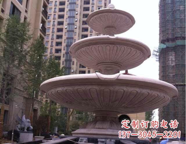 济南大理石大型喷泉石雕宏伟精美的艺术之作