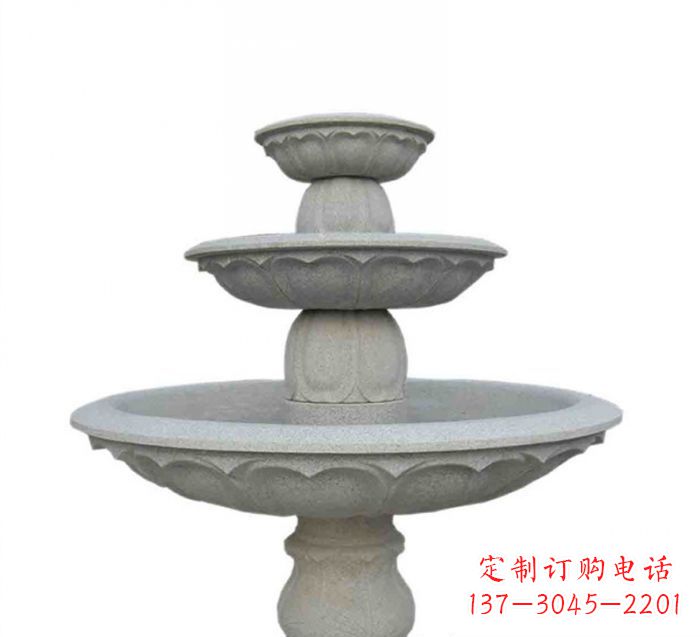 济南大理石多层喷泉石雕——精美而充满灵性的艺术杰作