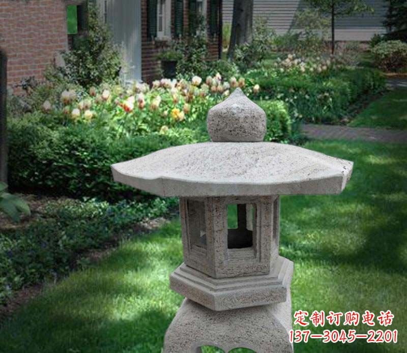济南大理石宫灯雕塑