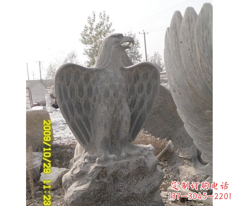 济南大理石老鹰雕塑