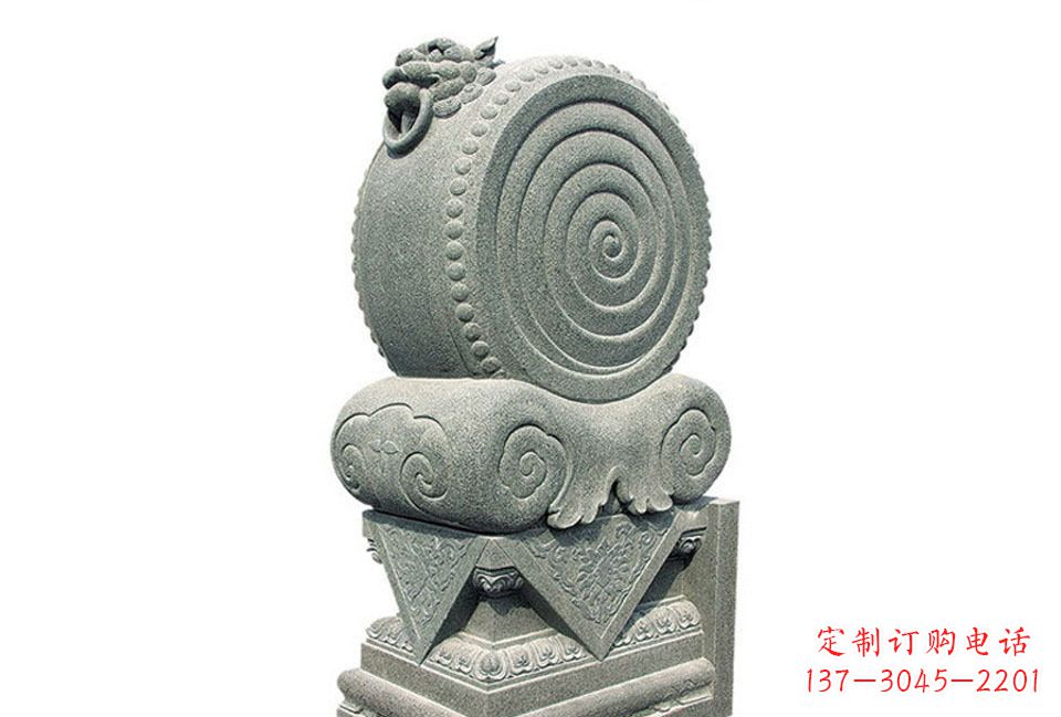 济南门墩招财石雕