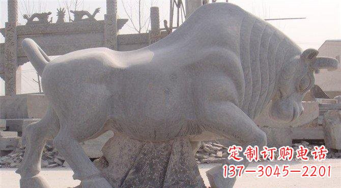 济南大理石牛雕塑222